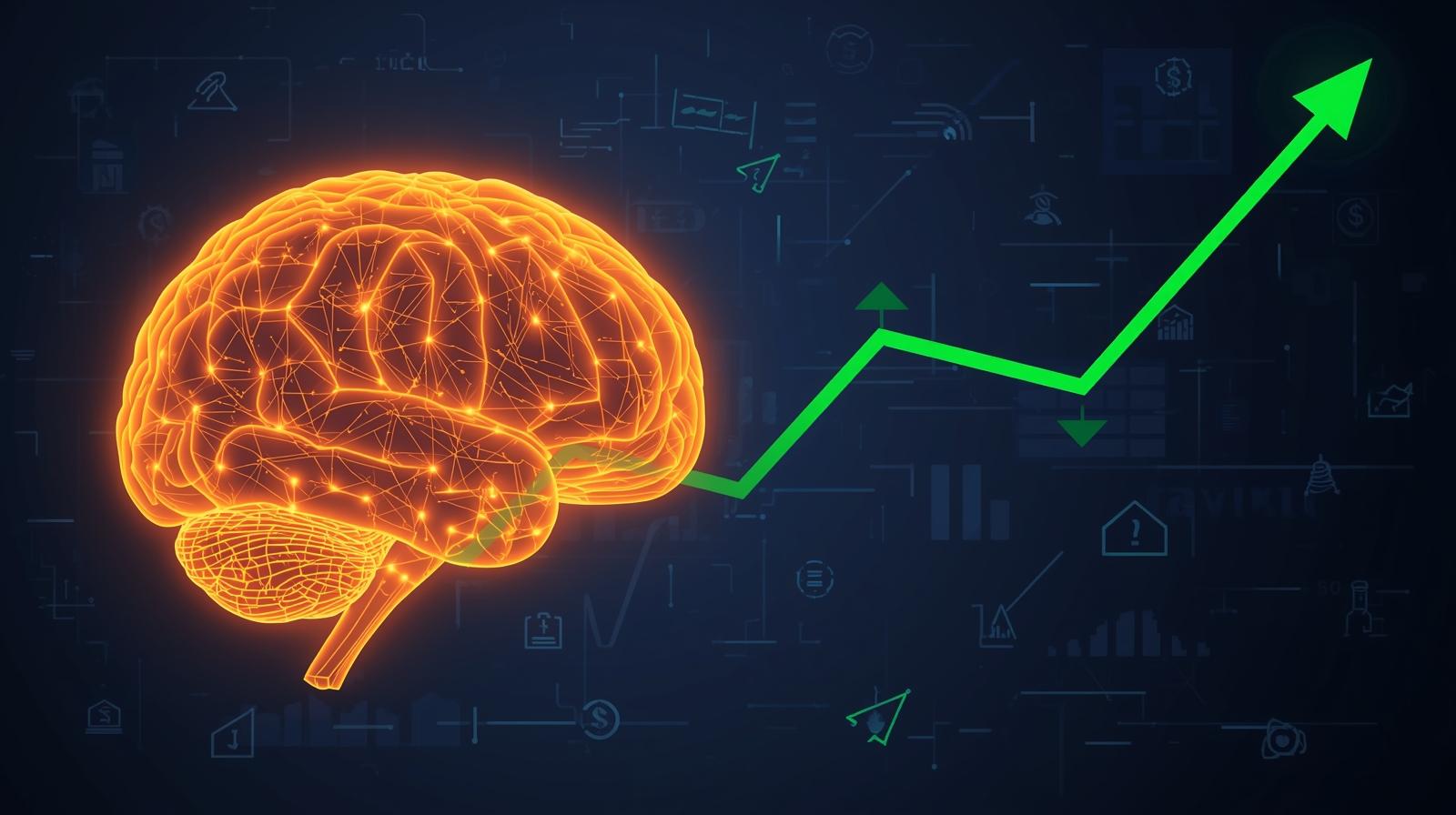 abstract glowing tax forms